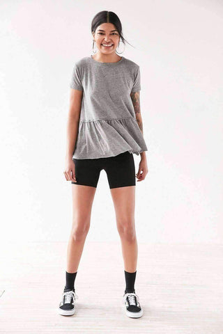 Image of Dusty Road Peplum Tee Dress