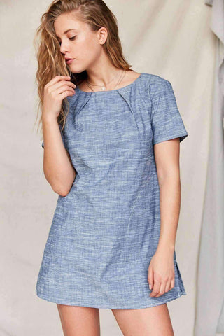 Image of Urban Renewal Remade Back Pleat Shift Dress
