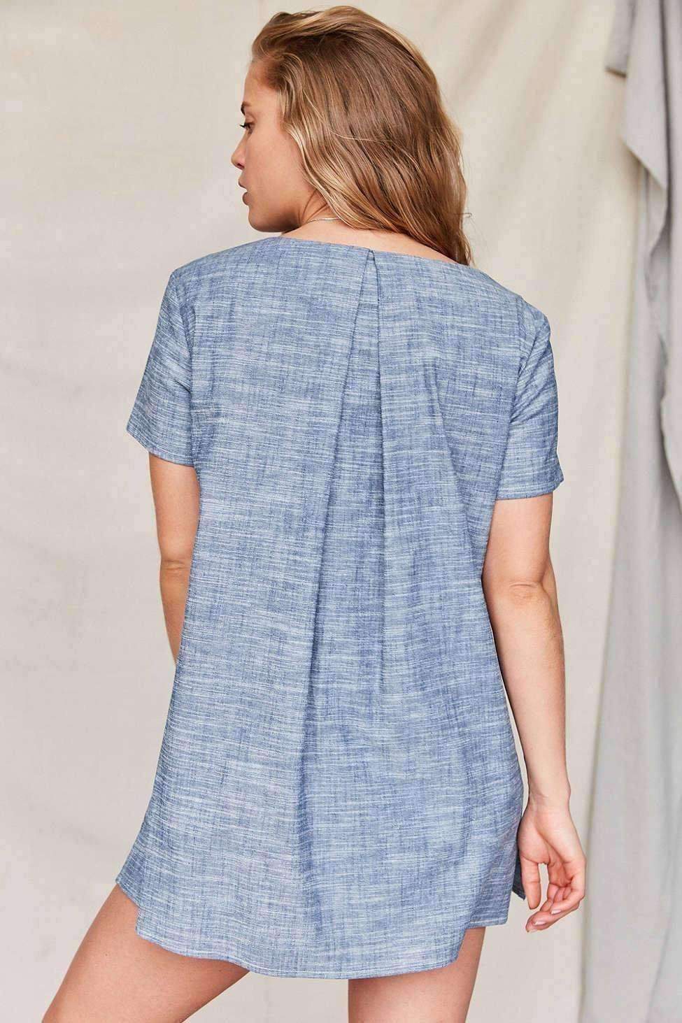 Urban Renewal Remade Back Pleat Shift Dress