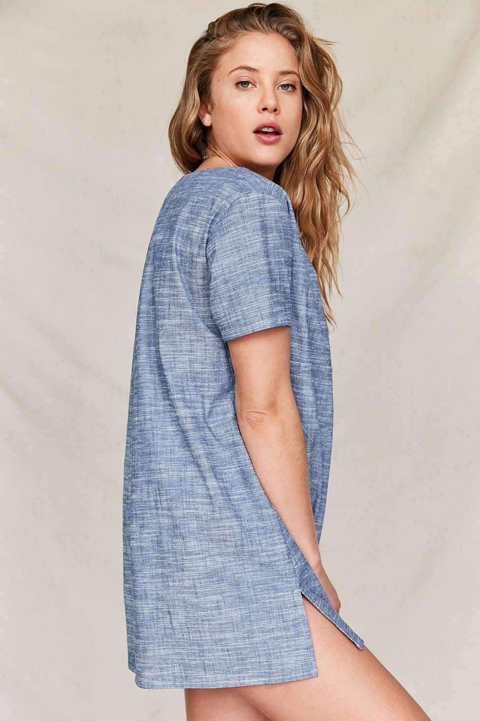 Urban Renewal Remade Back Pleat Shift Dress