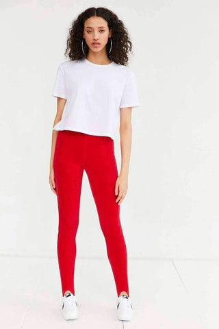 Image of Stirrup Velour Legging
