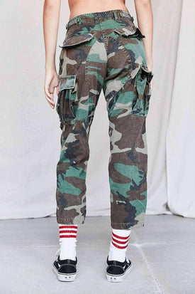 Vintage Stonewashed Camo Surplus Pant